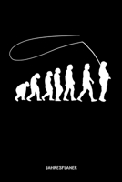 Evolution Jahresplaner: Evolution Angler Angeln Fisch Fischer Zwei Jahres Kalender 2020 2021 6x9 A5: Studienplaner Terminkalender W�chentliche To-Do-Liste & Ziele F�r Sch�ler, Lehrer Und Studenten 1671238621 Book Cover
