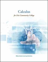 CALCULUS for Erie Community College 1119310385 Book Cover