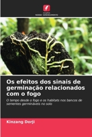 Os efeitos dos sinais de germinação relacionados com o fogo 6205277492 Book Cover