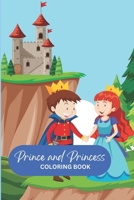 Prince and Princess Coloring Book for Kids, Children Age 5-10 | Ideal Gift for Creative Children B0CKD2KJMS Book Cover