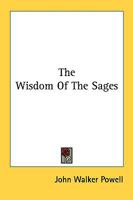 The Wisdom Of The Sages 1432556304 Book Cover