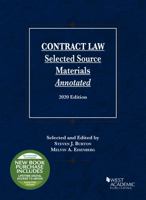 Contract Law, Selected Source Materials Annotated, 2020 Edition (Selected Statutes) 1647080754 Book Cover