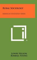 Rural sociology, its origin and growth in the United States 1258386364 Book Cover