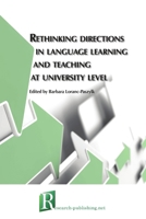Rethinking directions in language learning and teaching at university level 2490057308 Book Cover