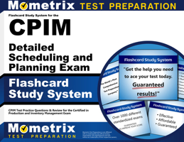 Flashcard Study System for the Cpim Detailed Scheduling and Planning Exam: Cpim Test Practice Questions and Review for the Certified in Production and Inventory Management Exam 1609714962 Book Cover