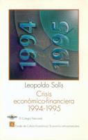 Crisis economico-financiera, 1994-1995 (Economia latinoamericana) 9681649125 Book Cover
