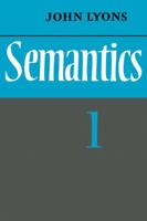Semantics: Volume 1 0521291658 Book Cover