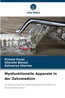 Myofunktionelle Apparate in der Zahnmedizin (German Edition) 663006917X Book Cover