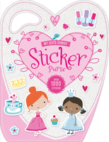 My Super Sparkly Sticker Purse 1785981471 Book Cover