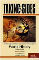 Taking Sides: World History, Volume I (Taking Sides: World History Vol I) 0073104833 Book Cover