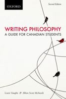 Writing Philosophy: A Guide for Canadian Students 0195446747 Book Cover