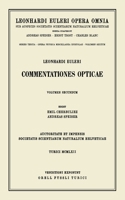 Commentationes Opticae 2nd Part 3764314656 Book Cover