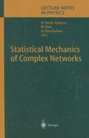 Statistical Mechanics of Complex Networks (Lecture Notes in Physics) 3642073212 Book Cover