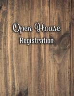 Open House Registration: Real Estate Sign In Book and Registry with 600 Entries Log In Book For Realtors Brokers Agents and Home Owners 1072963272 Book Cover