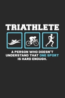 Triathlete sport: 6x9 Triathlon - dotgrid - dot grid paper - notebook - notes 1088897819 Book Cover