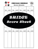 Bridge Score Sheet: 110 Bridge Score Sheet for Scorekeeping | Game Record Score Keeper Book | Score Card to fill | 110 Pages (Gift) 1695676327 Book Cover