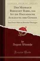 Der Midrasch Bereschit Rabba. 1015496989 Book Cover