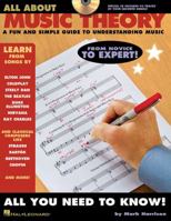 All About Music Theory: A Fun and Simple Guide to Understanding Music Online Audio Access 1423452089 Book Cover
