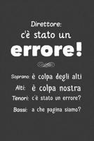 Dirretore: c`� stato un errore 1076934242 Book Cover
