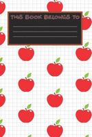 School Composition Book: Wide Ruled Notebook | Composition Book | Diary | Apples 179420119X Book Cover