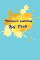 diamond painting log book: [Deluxe Edition with Space for Photos] Crystal Butterfly Design 1661402046 Book Cover