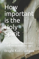 How important is the Holy Spirit: A person whose importance is felt throughout the ages B0971NGC3W Book Cover