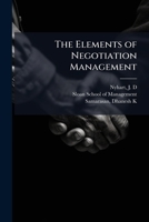 The Elements of Negotiation Management 1024192806 Book Cover