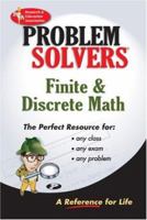 Finite & Discrete Math Problem Solver (Problem Solvers) 0878915591 Book Cover