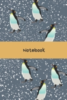 Notebook: Penguin Gifts for men and women Lined notebook/journal/composition book 1671232674 Book Cover