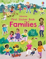 First Sticker Book Families (First Sticker Books) 1805079085 Book Cover