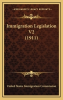 Immigration Legislation V2 0548836531 Book Cover