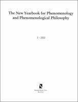 The New Yearbook for Phenomenology and Phenomenological Philosophy: Volume 1 0970167911 Book Cover
