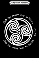 Composition Notebook: Yeats Irish Poet Celtic Triskele Fiddle Dance Poem Journal/Notebook Blank Lined Ruled 6x9 100 Pages 1661720846 Book Cover