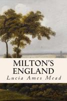 Milton's England 1508638640 Book Cover