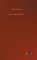 As It Was Written 1015185347 Book Cover