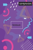 Companion Notebook: Designer Notebook: Wide Ruled Lined Paper Notebook Journal: Designer Workbook for Writing Notes 1674648219 Book Cover