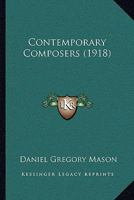 Contemporary Composers 9369874518 Book Cover