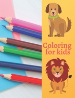 Coloring for kids: 25 pets - Large - ages 2-6 B08LNN5HPN Book Cover