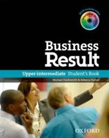 Business Result: Upper-intermediate: Student's Book with DVD-ROM and Online Workbook Pack 0194739406 Book Cover