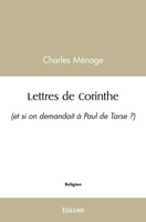 Lettres de Corinthe (French Edition) 2414546972 Book Cover