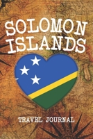 SOLOMON ISLANDS: 6x9 Travel planner I Road trip planner I Dot grid journal I Travel notebook I Travel diary I Pocket journal I Gift for Backpacker 1673176283 Book Cover