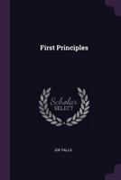 First Principles 1379022312 Book Cover