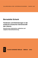 Tendenzen Und Entwicklungen in Der Modernen Drusischen Gemeinschaft Des Libanon: Versuche Einer Historischen, Politischen Und Religi�sen Standortbestimmung 3879972982 Book Cover