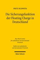 Die Sicherungsfunktion Der Floating Charge in Deutschland 3161555244 Book Cover