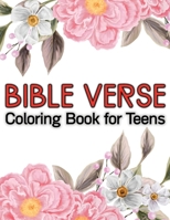 Bible verse coloring book for teens 1803853565 Book Cover