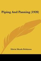Piping and Panning 0548622892 Book Cover