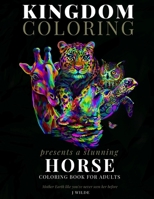 A HORSE COLORING BOOK FOR ADULTS: A Stunning Collection of Horse Coloring Patterns: Perfect for Mindfulness During Self Isolation & Social Distancing B08848DYW4 Book Cover