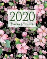 2020 Weekly Planner: Cherry Blossoms Small Size Easy To Carry Two Page A Week Planner Calendar 1691023299 Book Cover