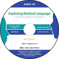 Audio CDs for Exploring Medical Language 0323050972 Book Cover