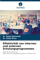 Effektivität von internen und externen Schulungsprogrammen (German Edition) 6207964489 Book Cover